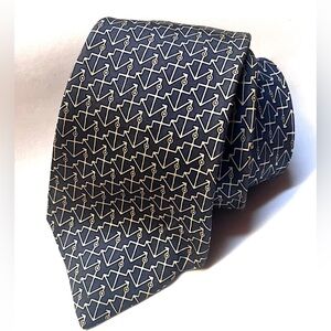 Hermes 952 IA Silk Tie - France Nautical Anchor